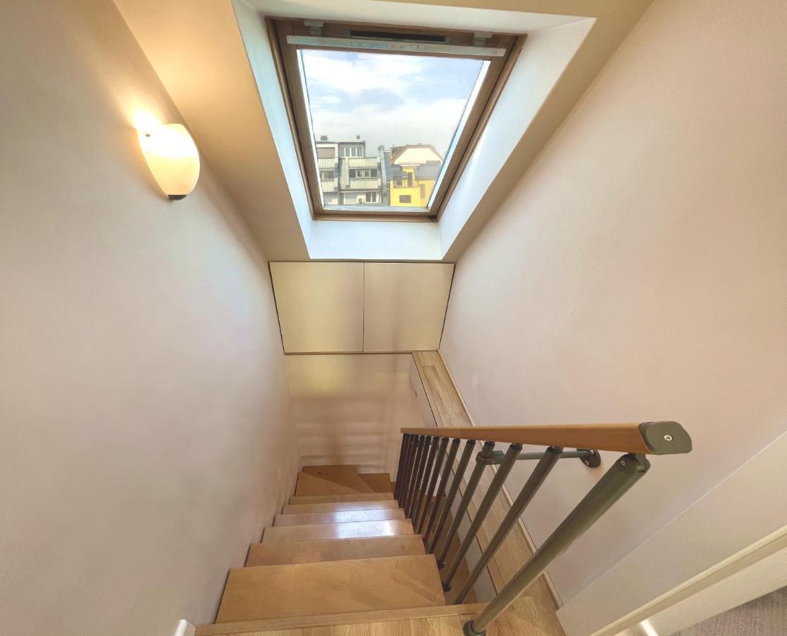Unique Luxurious Jacuzzi Penthouse Duplex In City Center! 2 Baths! Free Parking! Sofia Exterior foto