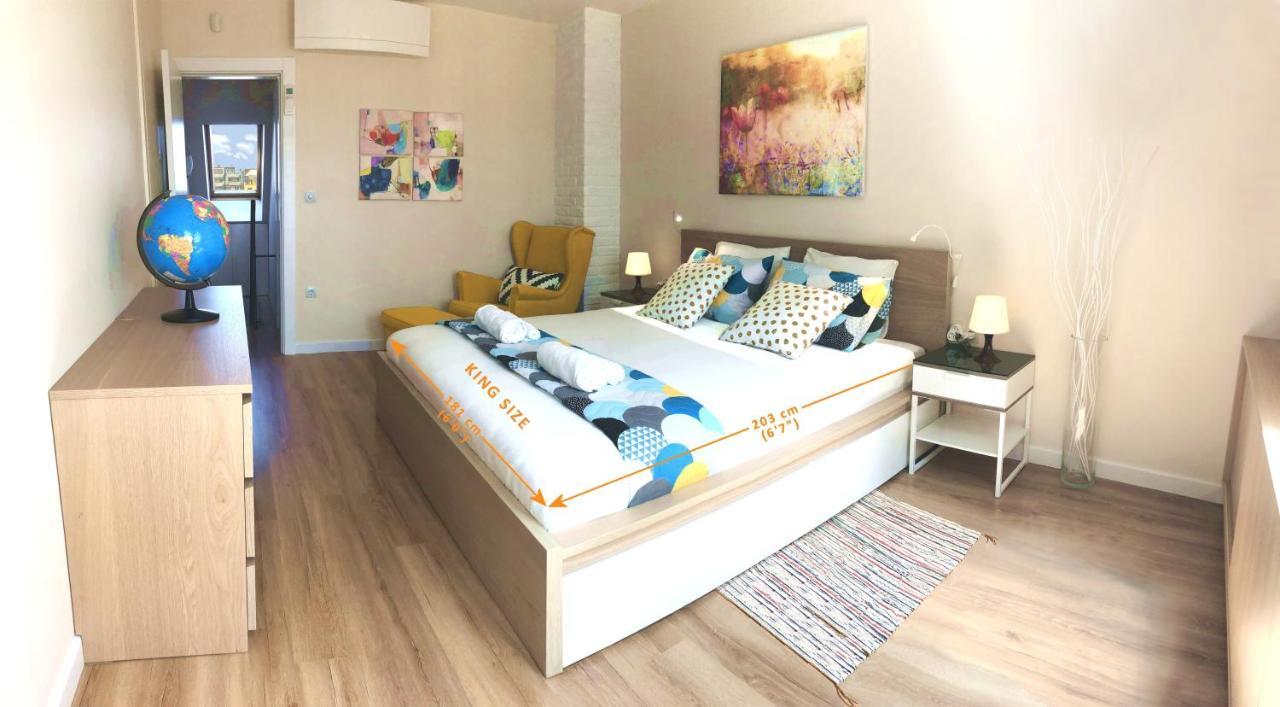 Unique Luxurious Jacuzzi Penthouse Duplex In City Center! 2 Baths! Free Parking! Sofia Exterior foto